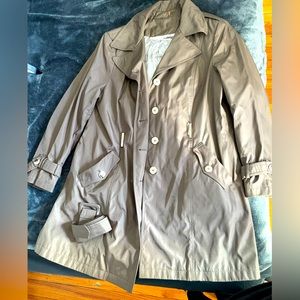 Calvin Klein trench coat water repellent women XL